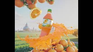 Kuencha Orange Juice: An advert created in Blender 3.6