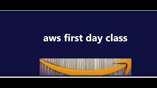 Aws First day class | Aws for Beginners | Joyatres Technology