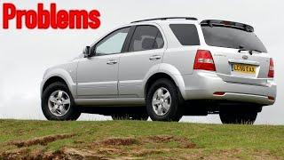 What are the most common problems with a used Kia Sorento BL?