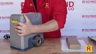 Richmond's GTR156 - 240V Sliding Gate Motor Unboxing