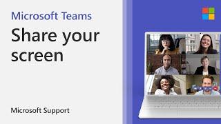 How to share your screen during a Teams meeting | Microsoft