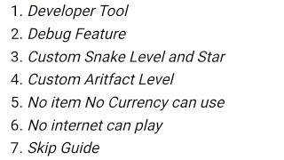 SSSnaker Developer Menu Unlock. #100+ mods Feature. Customise Your Game #LITEAPKSOFFICIAL