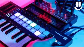 How to use LaunchKey Mini mk3 w/ KORG Volca Keys or any Synthesizer & Drum Machine