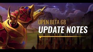 Paladins - Open Beta 68 Update Notes Show VOD