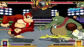 NICK54222 MUGEN: Donkey Kong VS King K. Rool (Rematch)