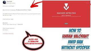 HOW i got my VALORANT ACCOUNT UNBANNED !! VAL152 error SOLUTION !! VAN 152 ERROR SOLUTION !!