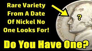 RARE Jefferson Nickel Variety That No One Looks For! - BIG $$$ Coin In Low Grades!