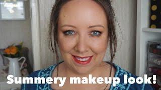 Summery makeup look!  // Lovely Girlie Bits