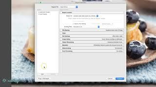 Creating an export preset in Lightroom Classic