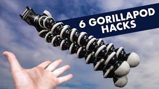 6 GorillaPod HACKS in 90 Seconds (That actually work!)