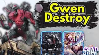 GWEN BUFFS UP DESTROY - Destroy Deck Marvel Snap