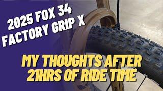 2025 FOX 34 Factory GRIP X 140mm Podium Gold Fork Review and Comparison