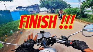 Finish || এগিয়ে  যাওয়া || Suzuki gn125 || Chocolate Biker