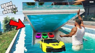 GTA 5 : Franklin Revealed A Secret Garage Near His House in GTA 5 ! (GTA 5 mods)