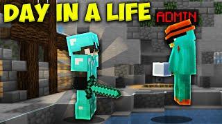 DAY IN THE LIFE of a MINECRAFT STAFF MEMBER!