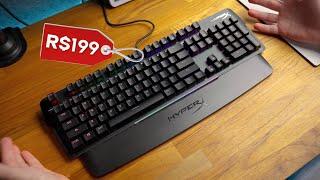 Unboxing Teclado HyperX MKW100