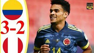 Colombia vs Peru 3−2 - Extended Highlights & All Goals 2021 HD