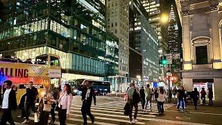 New York City Live Exploring Manhattan Thursday Night  (26 September 2024)