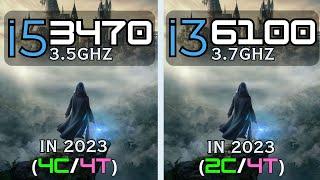 i5 3470 vs i3 6100 Tested in 12 Games (2023) | 1080p