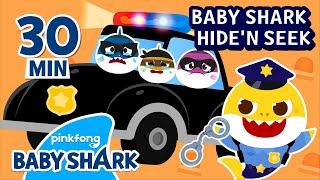 FREEZE! Catch the Thief Shark Family! | +Compilation | Baby Shark Story | Baby Shark Official