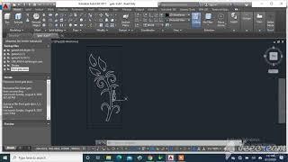 AutoCAD to DXF file laser cutting cyp cut software program and nesting