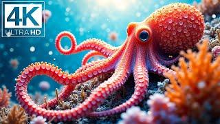 The Ocean 4K - The Beauty and Wonder of Marine Life - Sea Animals For Relaxation