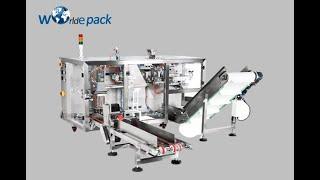 Horizontal 4 Station Doypack Pouch Packing Machine