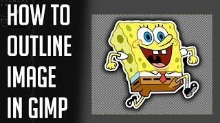 How To Outline An Image In Gimp? - Thumbnail Outline Youtube - Outline Picture Tutorial, Guide