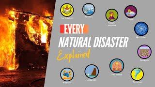 Every Natrual Disaster Explained in 8 Minutes | Earthquakes | Creative Explainer | Disasters |