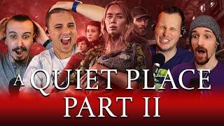 A QUIET PLACE PART II (2020) MOVIE REACTION!! - First Time Watching!