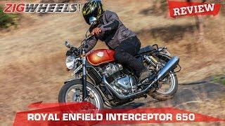 ️ Royal Enfield Interceptor 650 | First Ride Review | Exhaust Sound, Top Speed & Mileage ZigWheels