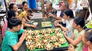 Làm Bánh Hoa Mai Nhân Khóm | Vinh & Truyen