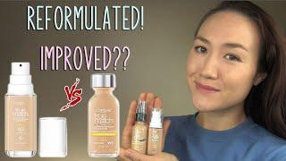 *NEW FORMULA v. Original* L'Oreal True Match Foundation // Wear Test, Comparison & Review