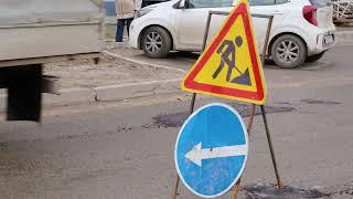 В Соликамске продолжается ямочный ремонт автомобильных дорог_Соликамское ТВ