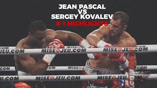 Jean Pascal vs Sergey Kovalev 1 ( Brand new Highlights-Exclusive )