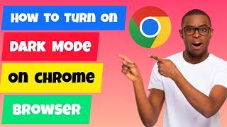 How To Turn On Dark Mode In Chrome Browser on Your mobile Phone | Enable Dark Mode on Google Chrome