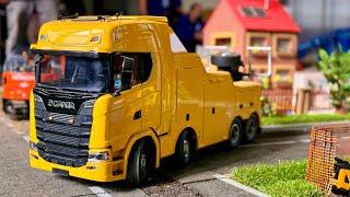 Epic RC Model Truck and construction machinery, RC Truck Fest Tábor 2024: Best Moments from Day 3