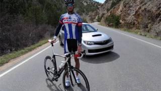 EverymanTri.com - Man vs. Machine: Olympian Matt Reed races the Subaru STI