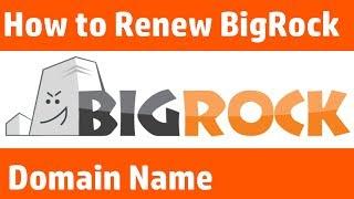 How to Renew Domain Name in BigRock - Step-by-step