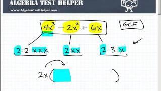 Polynomial Factoring The Greatest Common Factor (GCF)