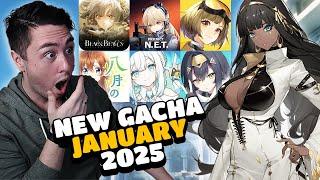 New Gacha Games RELEASING in January 2025!!