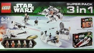 Lego Star Wars 66449 3 in 1 set (75014, 75003, & 75000)