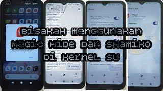 Bisakah magisk hide dan module shamiko digunakan di kernel SU ?