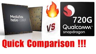 Mediatek Helio G90T VS Qualcomm Snapdragon 720G, Helio G90T VS Snapdragon 720G, SD 720G, Helio G90T