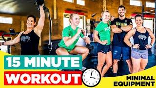 FULL 15 MINUTE TOTAL BODY WORKOUT // M30/COMPETE ON DEMAND