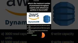 AWS Dynamodb| What is the maximum number of  throughput capacity units allowed per partition in