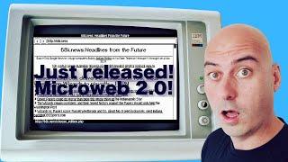 Microweb 2.0 Web browser for DOS just announced!