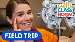 Let's Get Our Eyes Checked! | Caitie's Classroom Field Trip | First Eye Doctor Check-Up for Kids!