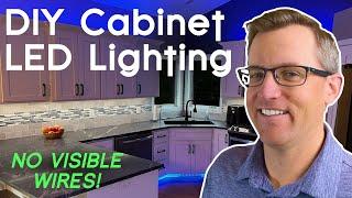 Ultimate Guide to DIY Cabinet LED lights - full install