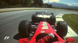 Schumacher And Montoya Battle In Austria | 2001 Austrian Grand Prix